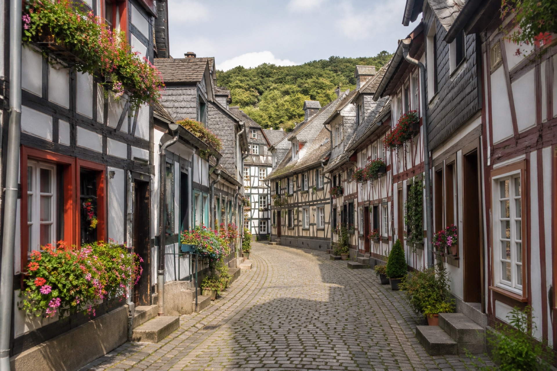 Fachwerkstraße in der Altstadt